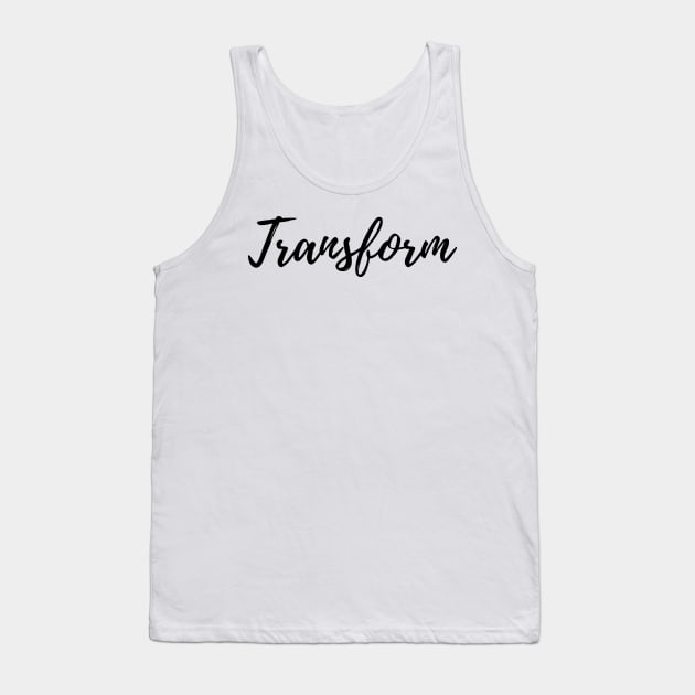 Transform! Tank Top by ActionFocus